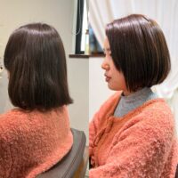 丸亀｜乾かすだけでまとまる艶ボブ